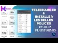 Ou tlcharger et installer ses polices dcriture facilement