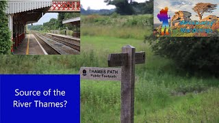 A Wander to find the source of the River Thames, or is it?
