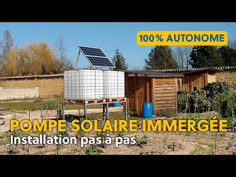 SOLARIS / VIDEO / Installation du kit pompe solaire immergée