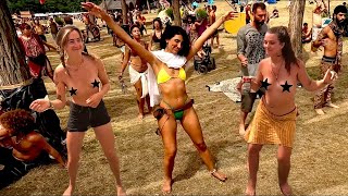 Vlog Ozora Festival 2023 💃 Boom Boom Walking Tour (▶20 Min)