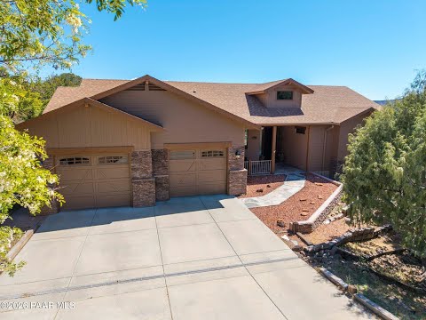 705 Sunrise Boulevard, Prescott, AZ home video tour