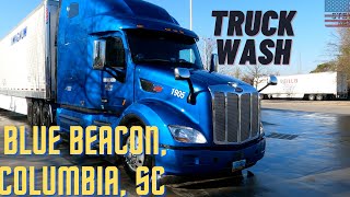 Truck wash, Blue Beacon, Columbia, SC Feb 2021