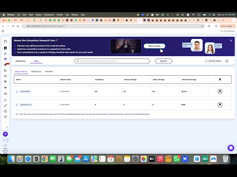 ZIK Analytics eBay Analytics Tools | Quick Ecom By Zain