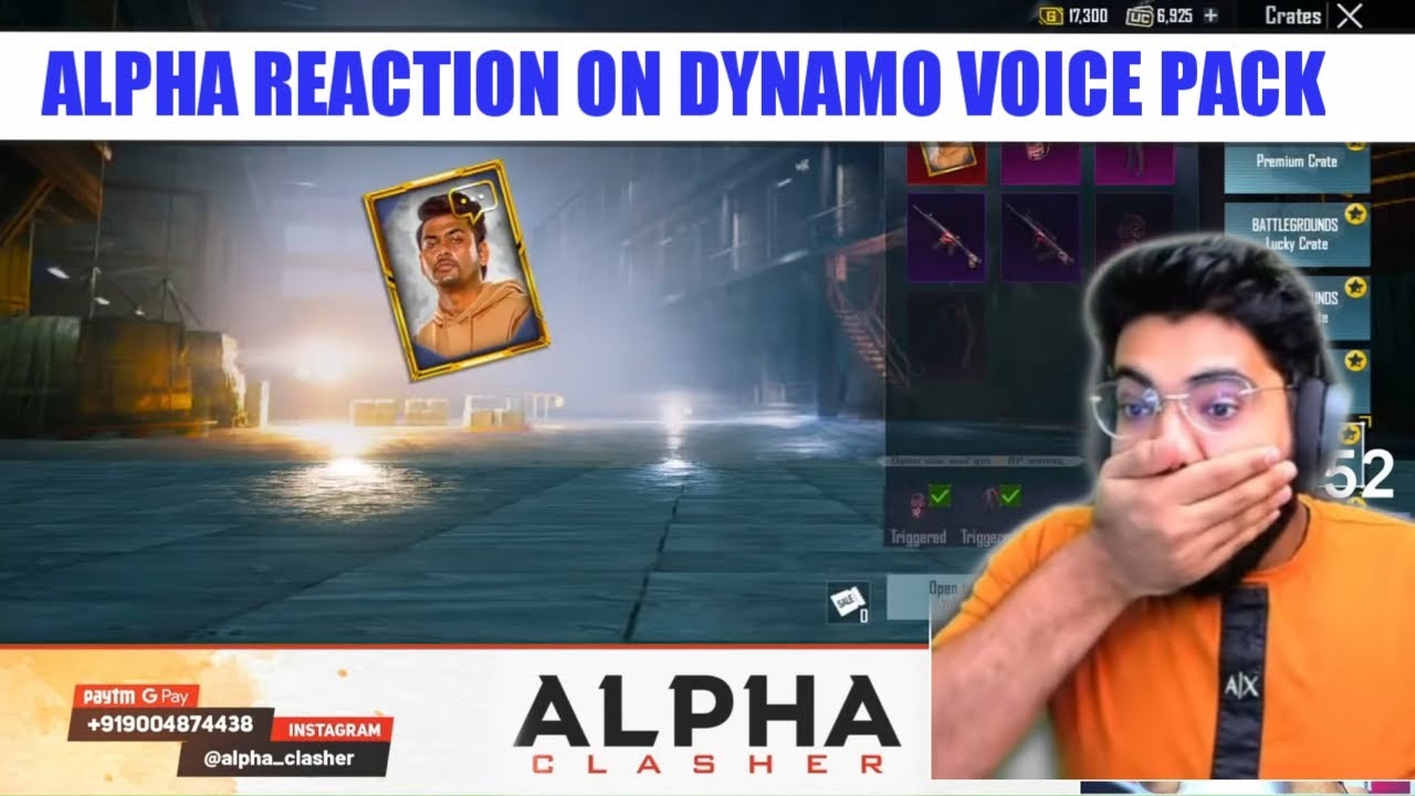 ALPHA CLASHER REACTION ON DYNAMO VOICE PACK | HYDRA EXTRA - YouTube