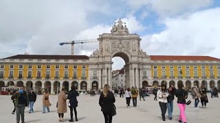 Lisbon Walking Scenery 🇵🇹 - part 1- 09 march 2024