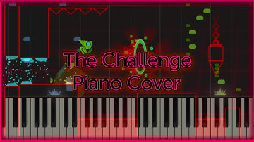 (Geometry Dash) The Challenge - Piano Cover | Synthesia