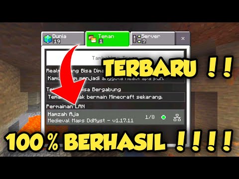 Cara Mabar Gabungan Main Bareng Multiplayer DI Minecraft PE MCPE !!// 100% BERHASIL !!!!!