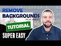 How To Remove Background From Photos 🔥 Without Photoshop 🔥 Tutorial