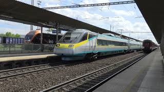 Электропоезда 682 006 и 480 005 на ст. Острава-Свинов / 682 006 and 480 005 EMU's at Ostrava-Svinov