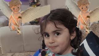 Evi̇mi̇ze Melek Geldi̇ Çocuklara Dağitsin Di̇ye Loli̇pop Verdk ماما جابت بيبي - جنى مقداد طيور الجنة