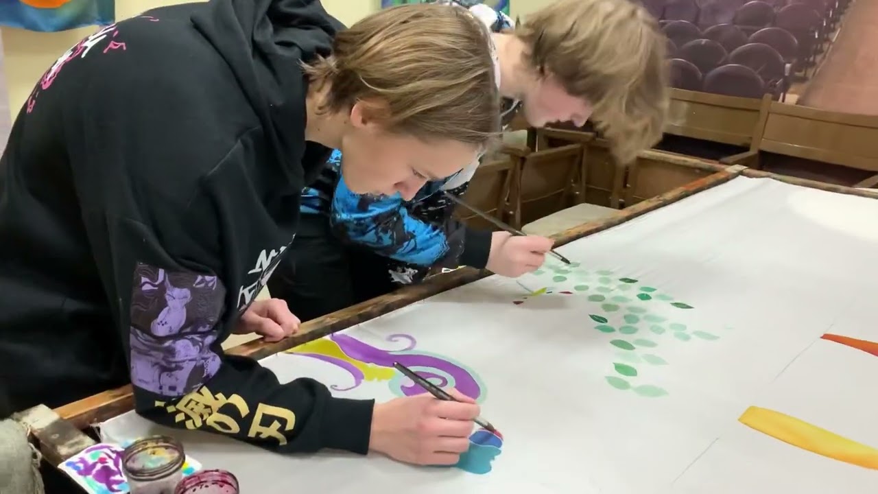 Подарок маме от 8б