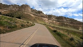 SCOTTSBLUFF NATIONAL MONUMENT SCENIC DRIVE & HIKING TRAIL IN NEBRASKA 63020