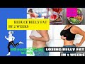 Reduce belly fat by 2 weeks