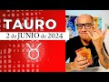 TAURO | Horóscopo de hoy 2 de Junio 2024 | Estás en todo el derecho de luchar por lo que quieres