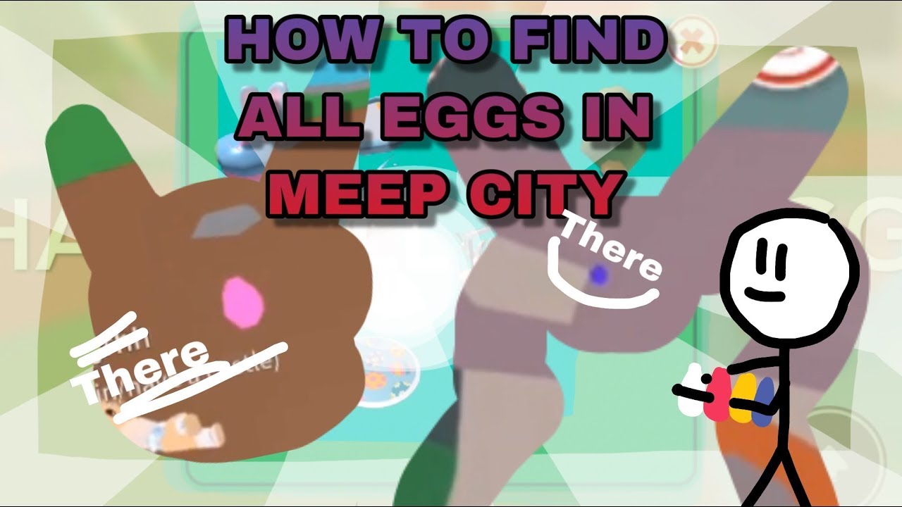 How To Get All The Eggs On Meep City Easter Event Meep City Easter Event Roblox Youtube - how to find all eggs in roblox meepcity egg hunt 2019