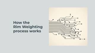 How Rim Weighting works