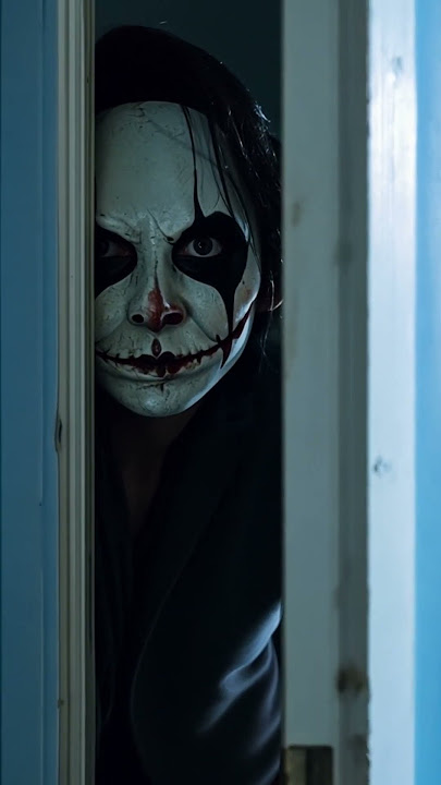 Creepy Joker Mask Stalks Through Door… (Viral Horror Short)