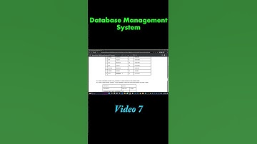 Learn about Database Management System easily with Practical.   #coding #dbms #databasemanagement