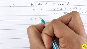 HC​​ VERMA SOLUTION | kinetic Theory of Gas(KTG) | Chapter 24 | Question 23| Free  Doubt Solution .