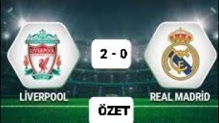 LİVERPOOL REAL MADRİD MAÇ ÖZETİ  UEFA ŞAMPİYONLAR LİGİ 5. HAFTA MAÇI #liverpool #realmadrid