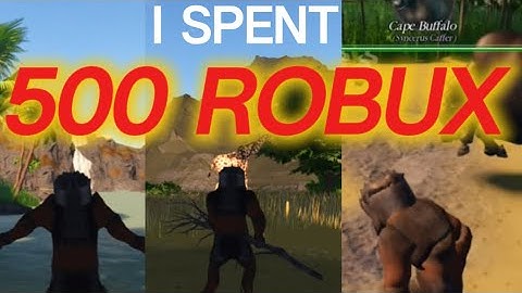 I Spent 500 Robux to SUFFER! (Roblox Sapien)