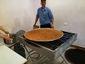 صناعة الكنافة النابلسية في نابلس خلال نصف ساعة تصوير نادر وادي