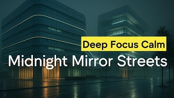 🌌 Midnight Mirror Streets | Sci-Fi Synthscapes for QUIET FOCUS 🎶