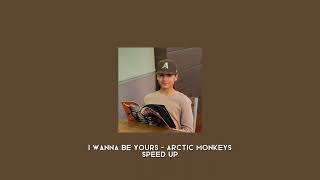 i wanna be yours  - arctic monkeys  speed up 🤎