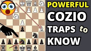 Mind-Blowing Cozio Defense Traps To Crush E4 Ruy Lopez 