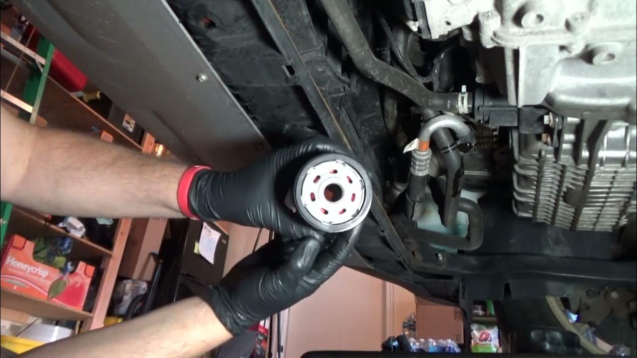 Oil Change 2017 Ford Escape 1.5L EcoBoost - YouTube