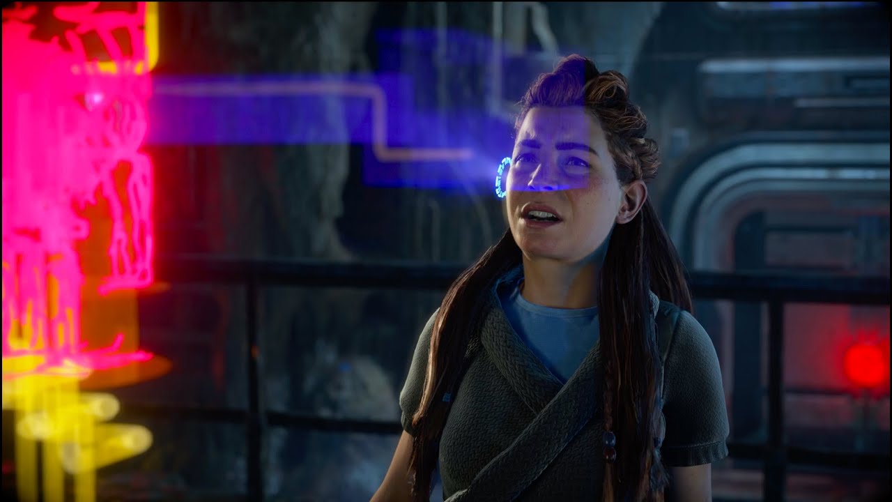 Aloy discovers that Ted Faro is still alive - HORIZON FORBIDDEN WEST (PS5)