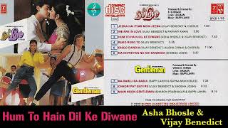 Hum To Hain Dil Ke Diwane/Asha Bhosle & Vijay Benedict/Love Love Love (1989)/Superhit Song/HQ CD Rip