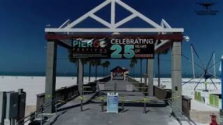 Clearwater Beach Temporarily Closed   Due to COVID19 Footage March 2020