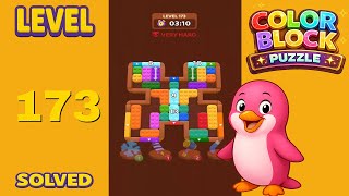 Color Block Puzzle – Level 173 | Walkthrough