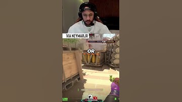 NEYMAR MISSES A SHOT WHILE PLAYING CS 2 AND SAYS THE GAME IS BROKEN 🤯🔫 #neymar #cs2 #shorts
