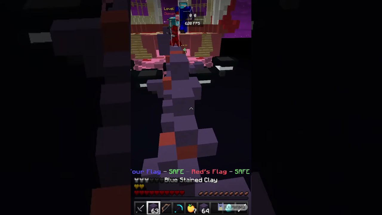 3 block extension in bridge shorts minecraft bridge insane clutch