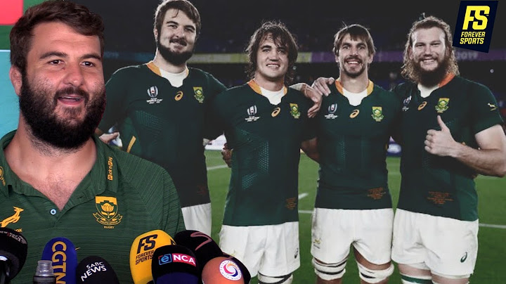 "IT'S GOOD TO BE BACK!" - Lood De Jager | Springboks Press Conference