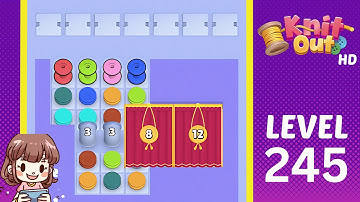 Knit Out Level 245 Solution Walkthrough