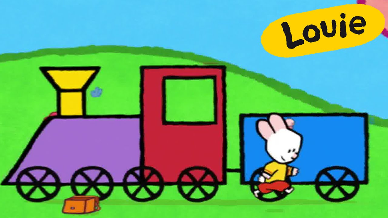 Novo canal! @LouiePortugues Inscreva-se! Louie, desenhe um Trem | Para crianças