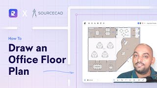 Draw an office floor plan in Rayon