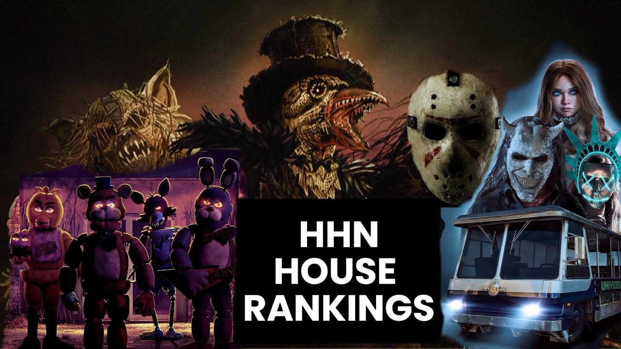 HORROR NIGHTS HOUSE RANKINGS!!!