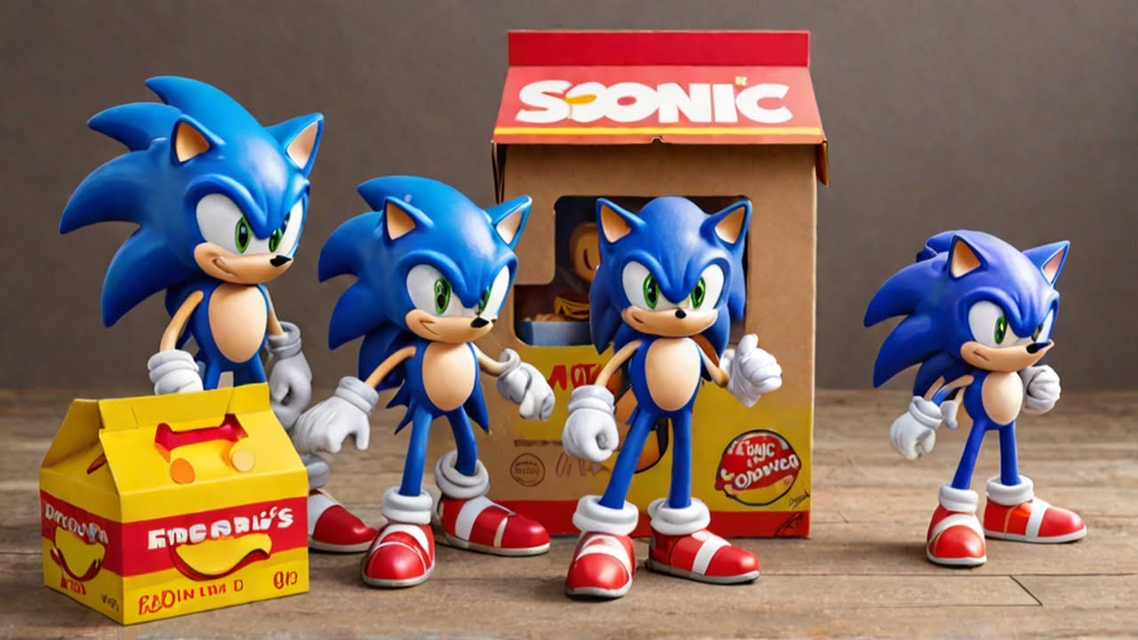 Sonic 3 McDonald's Toys - YouTube