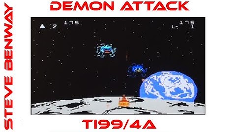 Demon Attack on the Texas Instruments TI99/4a