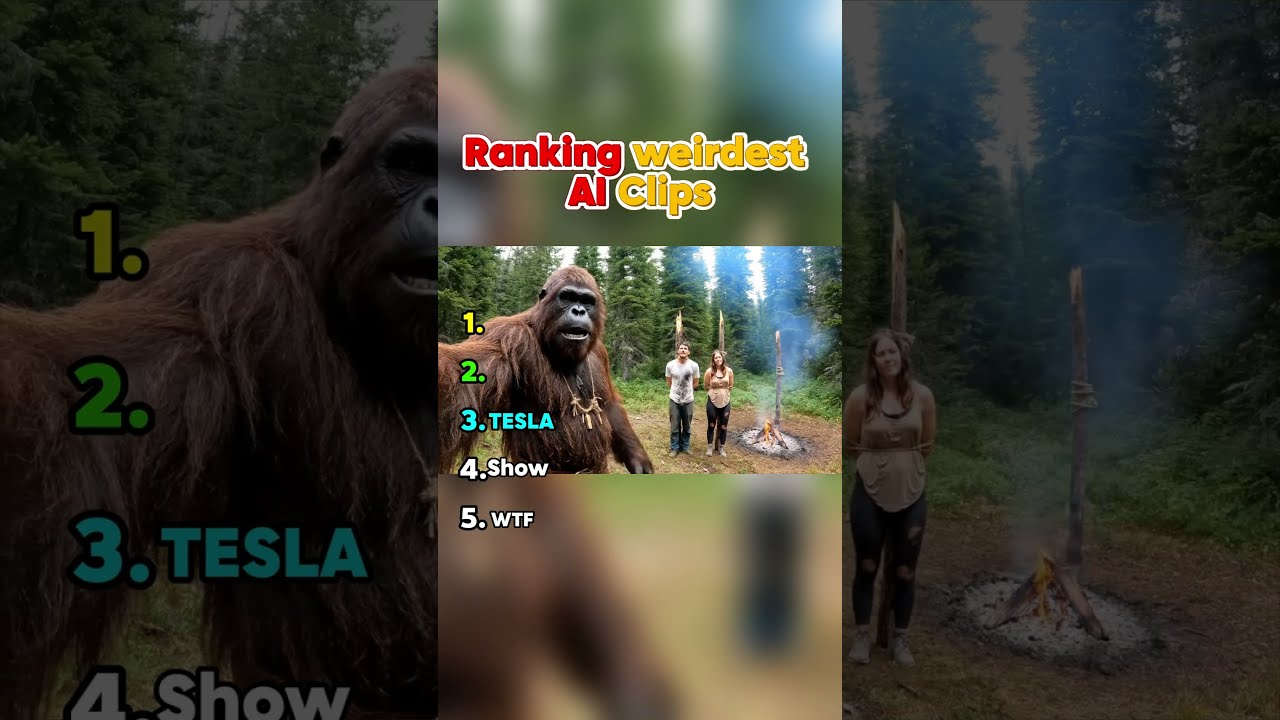 Ranking Weirdest AI Videos Viralvideo Funny Ai