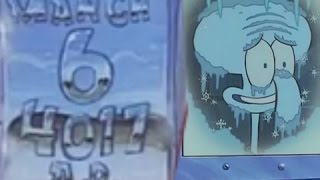 Squidward Was Frozen Today