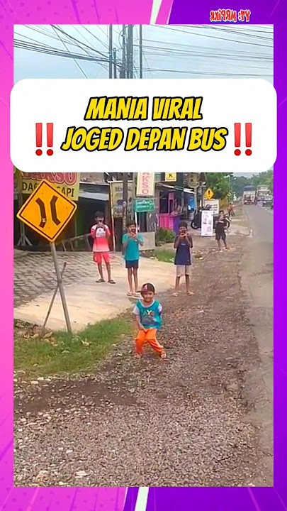 MANIA CILIK VIRAL‼️JOGED BOBI DI DEPAN BUS BASURI 😁🎹 #basuri #telolet #busmania