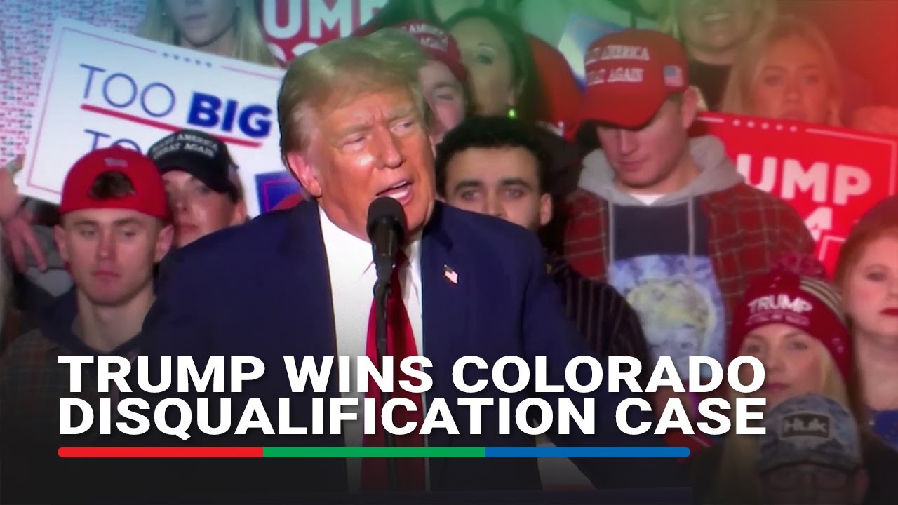US Supreme Court rules Trump can stay on Colorado primary ballot | ABS ...