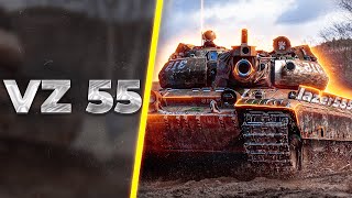 : VZ. 55      ,     +  | Tanks Blitz