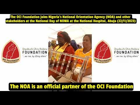 OCI Foundation join NOA and other Stakeholders at "National Day of NOMA"  (Abuja, Nigeria; 22/11/23)