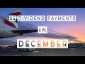 How Much I Made From Dividends In December 2024 | 25 Dividend Payments